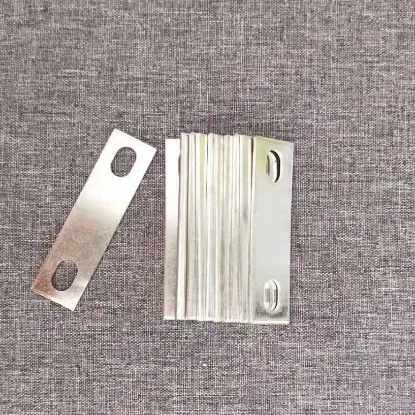 Nickel Plated Copper Bus Bar 40mm Distance 56mm Length 1.5mm Thickness Battery Accessories